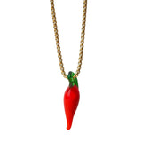Murano Glass Chili Necklace