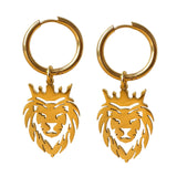 Hoop Earrings Leo