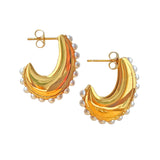 Pearl Earrings Milena