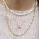 Mushroom Necklace Glückspilz