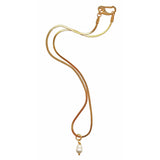 Snake Chain Pearl Necklace Milena