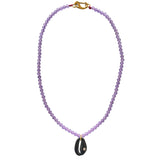 Black Shell Necklace Kamari