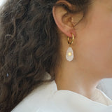 Moonstone Earrings Sun