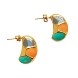 Enamel Earrings Marianne