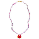 Amethyst Necklace Holy Crab!