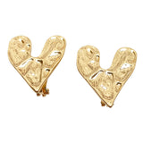 Love Clip On Earrings