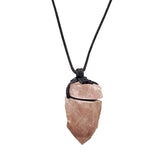 Rose Quartz Necklace Celestial Rose