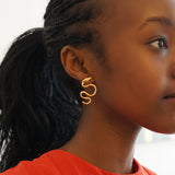 Snake Earrings Lamia
