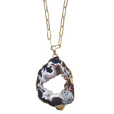 Agate Gemstone Necklace Harmony