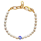 Evil Eye Pearl Bracelet Dasha