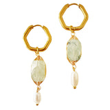 Citrine Drop Earrings Mira
