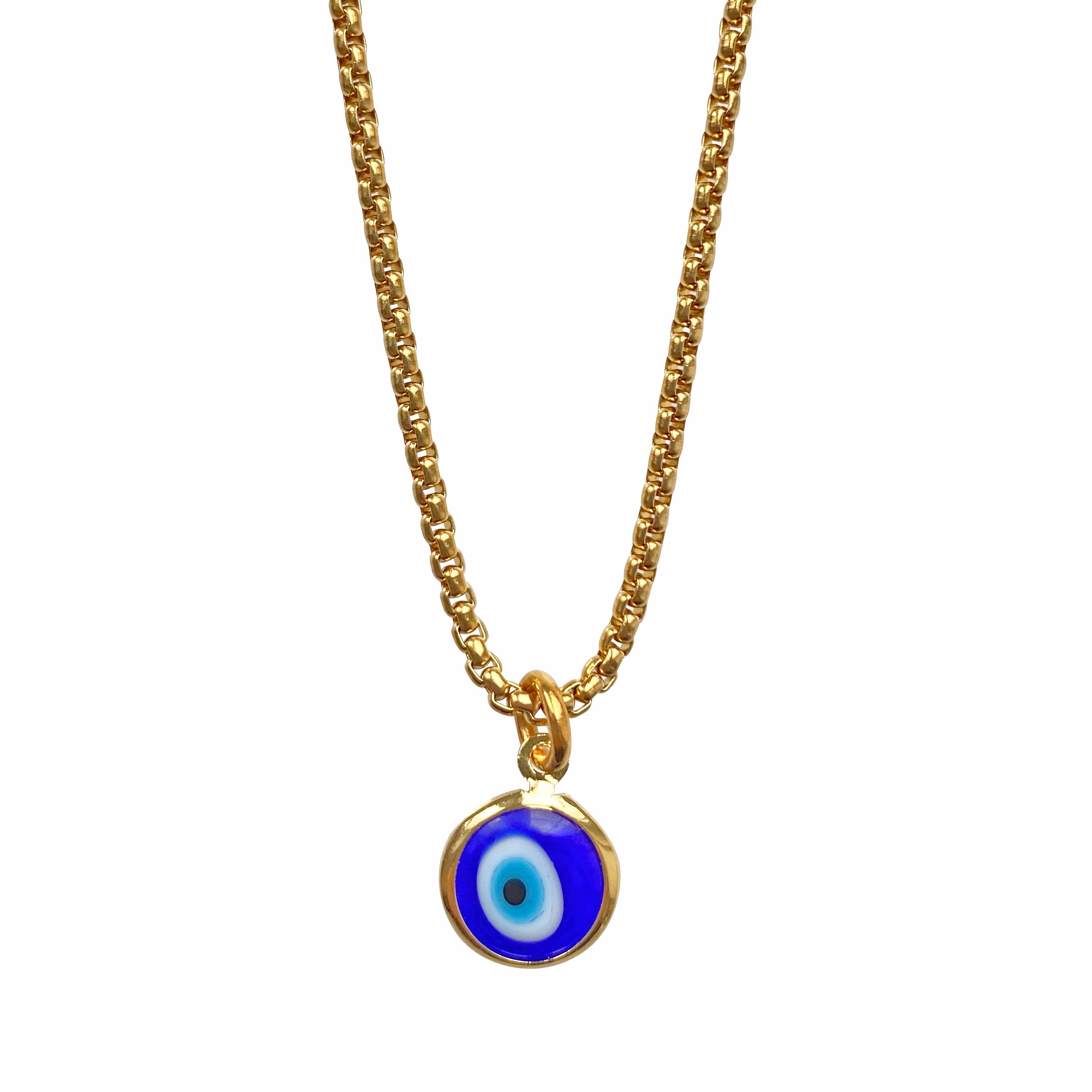 Murano Glass Evil Eye Necklace – Smilla Brav