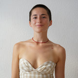 Coral Choker Necklace Leandra
