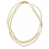 Layered Pearl Necklace Ada