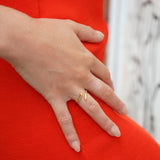Ring George with Zirconia