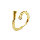 Ring George with Zirconia