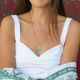 Murano Glass Evil Eye Necklace Kendra