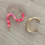 Pink Agate Bracelet Kendall