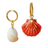 Ceramic Shell Earrings Puglia
