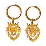 Hoop Earrings Leo