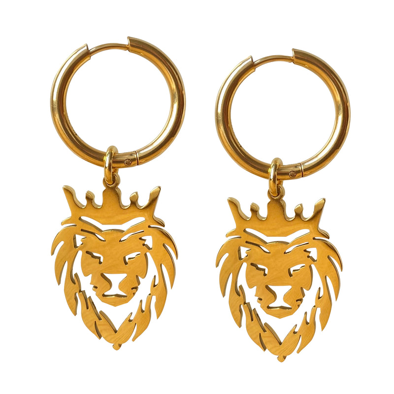 Hoop Earrings Leo