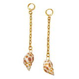 Natural Shell Dangle Earrings Malta