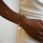 Tiger Eye Pearl Bracelet Simson