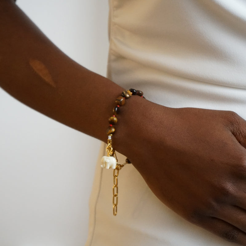 Tiger Eye Pearl Bracelet Simson