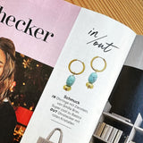 Turquoise Hoop Earrings Malta