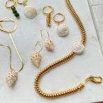 Shell Herringbone Necklace Malta