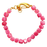 Pink Agate Bracelet Kendall