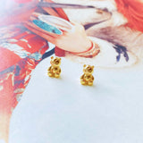 The Teddy Bear Stud Earrings