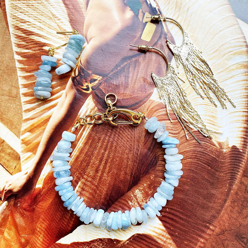 Aquamarine Bracelet Laila