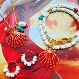 Ceramic Shell Bracelet Puglia