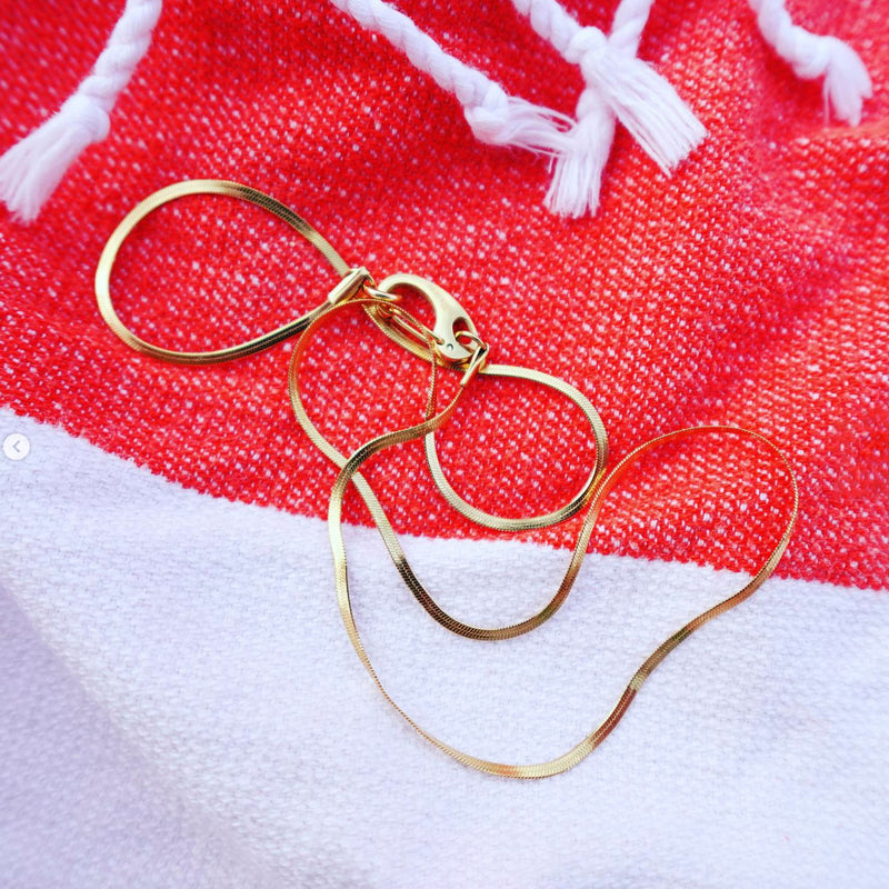 Snake Chain Necklace Lana