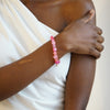 Pink Agate Bracelet Kendall