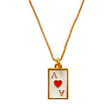 Ace Of Hearts Necklace