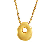 Bubble Initial Necklace