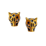 Noir Panther Studs
