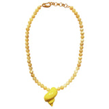 Necklace Sienna - yellow