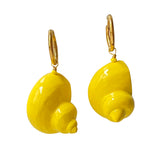 Earrings Sienna - yellow
