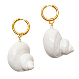 Earrings Sienna - white