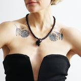 Necklace Sienna - black
