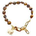 Tiger Eye Pearl Bracelet Simson