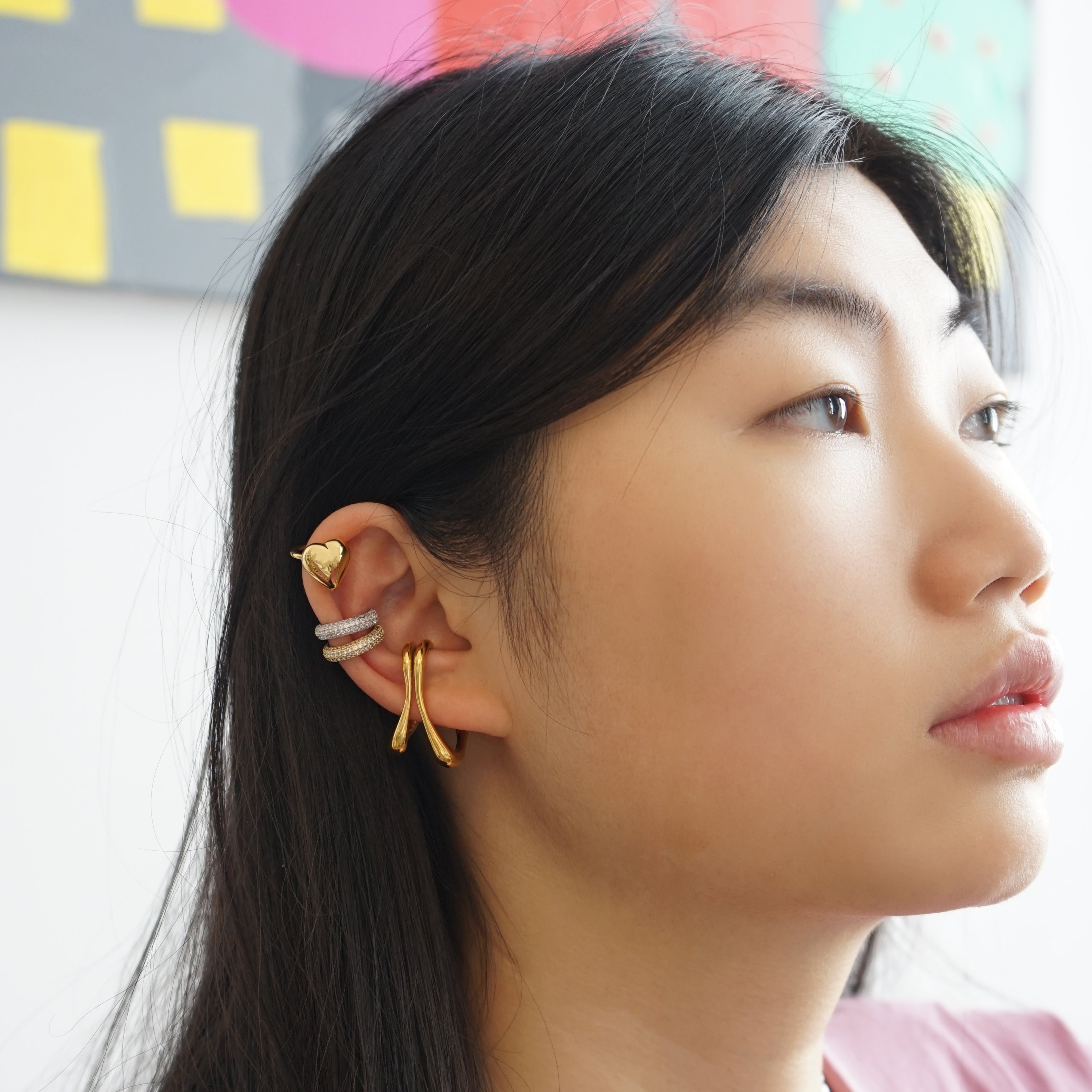 Heart Ear Cuff