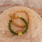 Bold Golden Beaded Bracelet Monopoli