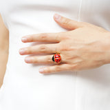 Marienkäfer Ring