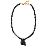 Necklace Sienna - black