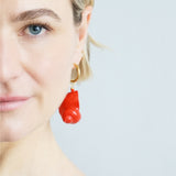 Earrings Sienna - red