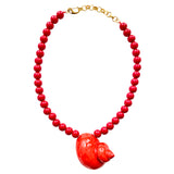 Red Shell Necklace Sienna